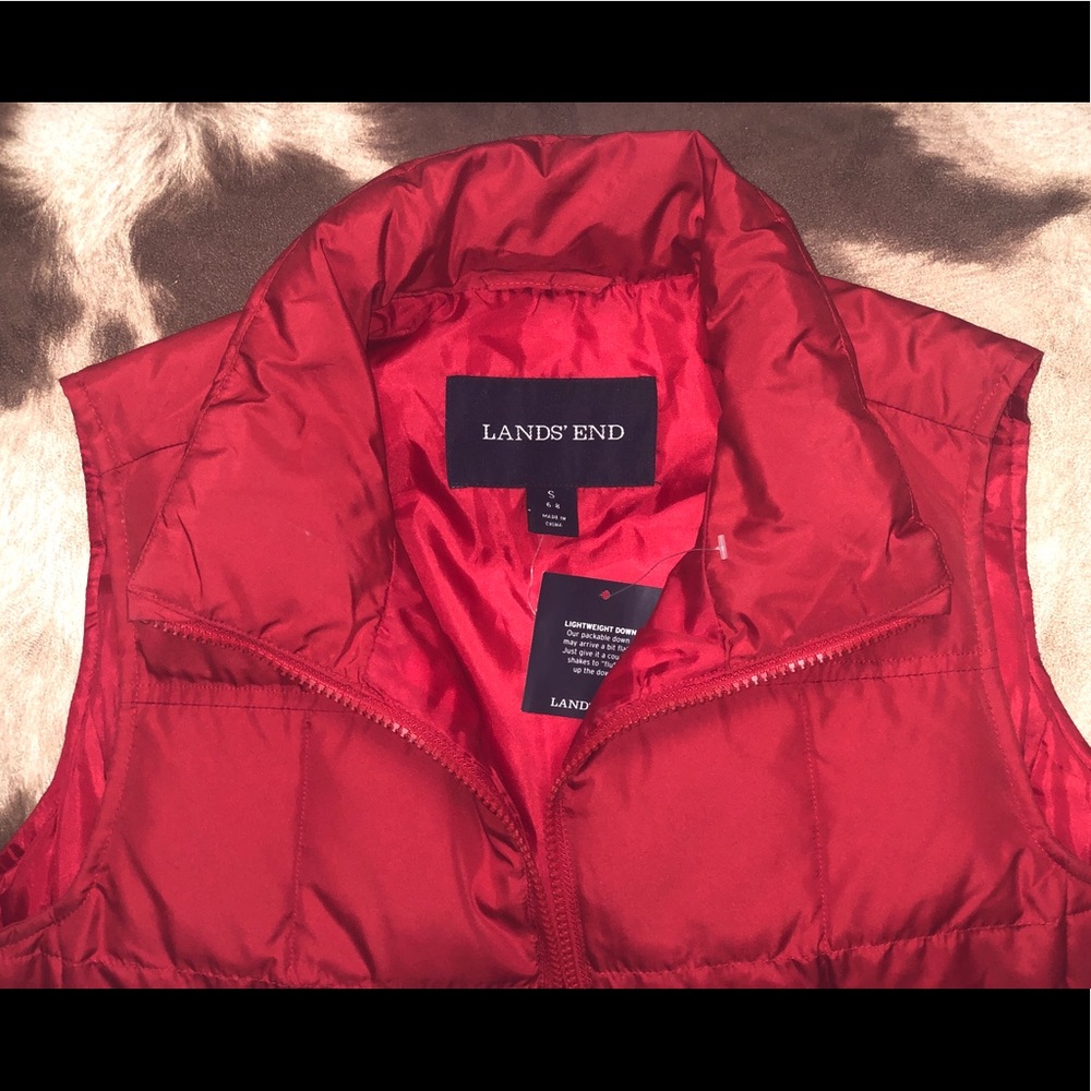 Lane’s End Red Puffer Vest